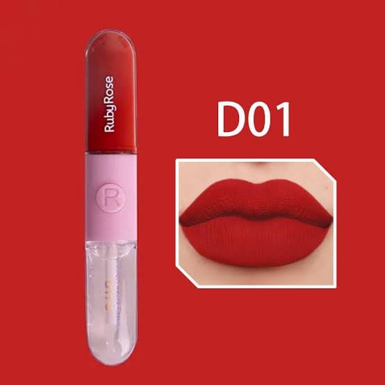 BATOM E GLOSS LIQUIDO DUO MOOD LD01